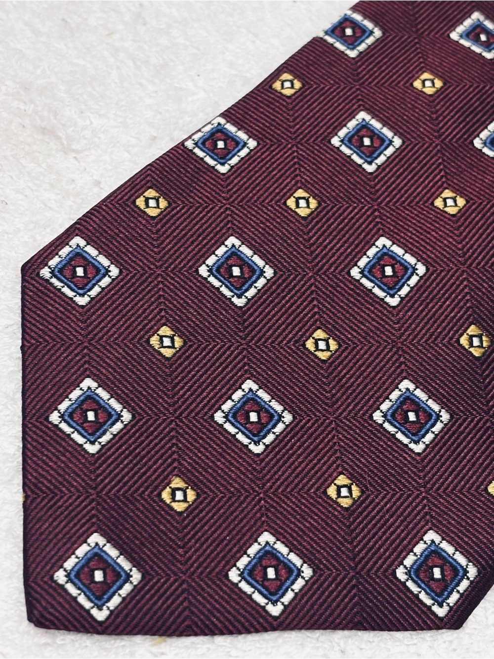 Brand New Corporate Power Tie By Jos A. Bank - Tie Is 3 5/8 Inches Wide